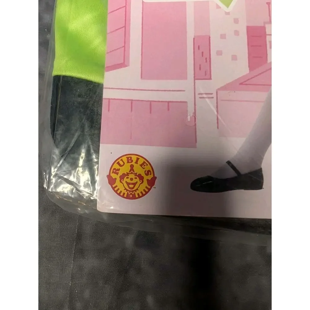 NEW! The Powerpuff Girls Buttercup Girls Halloween Costume S 6/6X - Picture 6 of 12